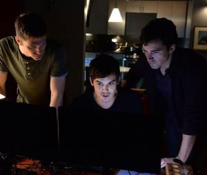 Pretty Little Liars saison 5, épisode 25 : photo de Toby (Keegan Allen), Caleb (Tyler Blackburn) et Ezra (Ian Harding)