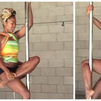 Elle fait de la pole-dance avec son bébé sur le dos : sublime ou dangereux ? La vidéo qui divise