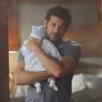  Grey's Anatomy saison 10 : Derek et son fils Bailey sur une photo 