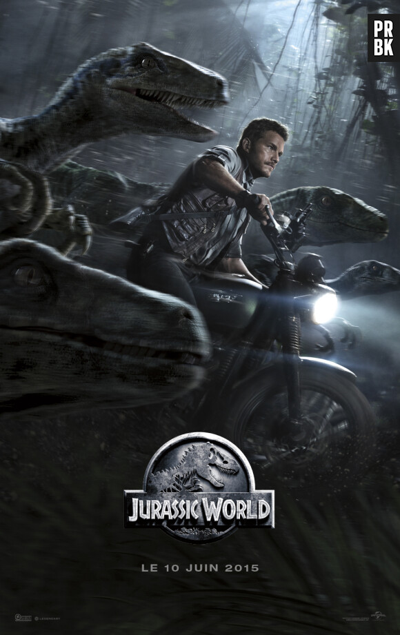 Jurassic World : Chris Pratt sur l'affiche