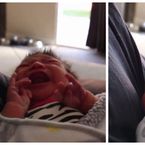 Trop mignon : la technique la plus geek d'un papa pour endormir son bébé. Le pouvoir de la Force !