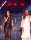 Jenifer pendant la finale de The Voice 4, le 25 avril 2015 sur TF1
