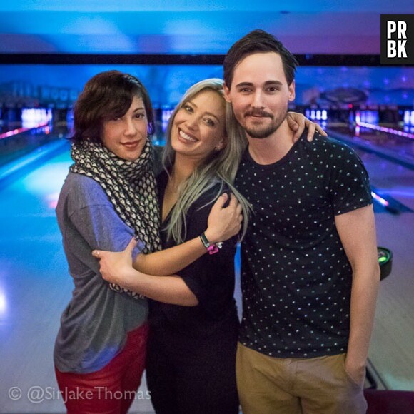 Lizzie Mcguire : les acteurs de la série de Disney réunis pour une soirée bowling, le 28 avril 2015
