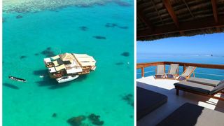 La terrasse la plus cool pour cet été ? Cloud 9, un bar flottant au milieu de l'océan !