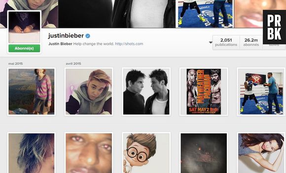Justin Bieber : photo polémique d'une femme avec un pénis sur Instagram