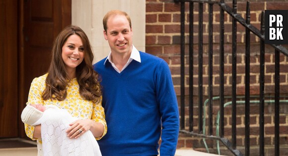 Kate Middleton et le Prince William présentent leur fille le 2 mai 2015 à Londres