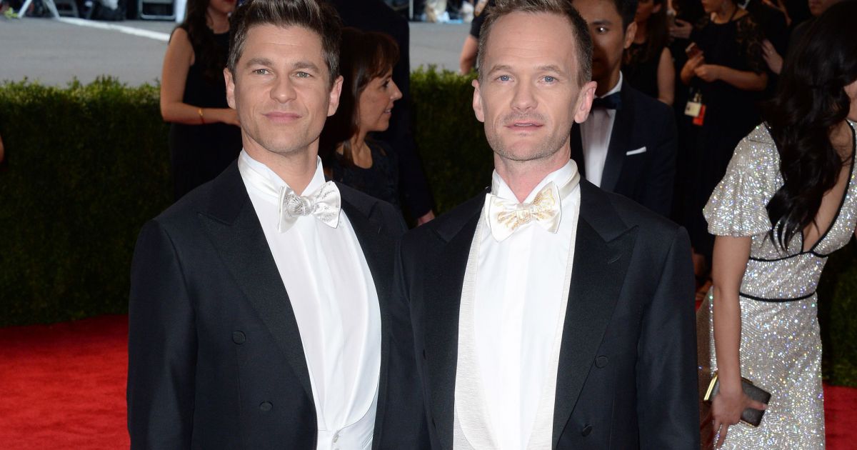 Neil Patrick Harris et son mari David Burka au Met Gala ...