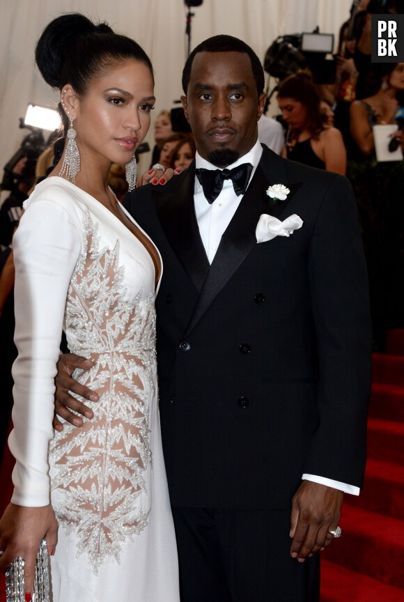 P. Diddy et Cassie au Met Gala 2015, le 4 mai 2015 à New York