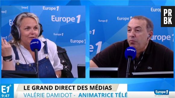 Valérie Damidot explique son départ de M6 à NRJ12, au micro de Jean-Marc Morandini sur Europe 1 le 13 mai 2015
