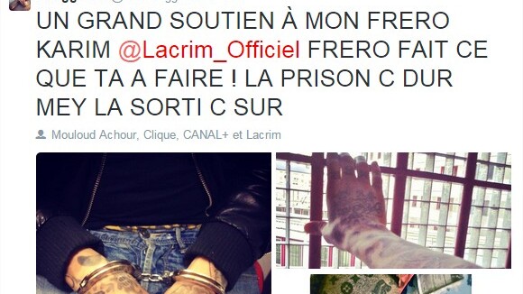 Swagg Man soutient Lacrim : "La prison c'est dur, mais la sortie c'est sûr"
