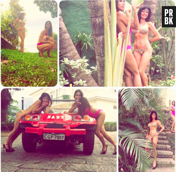 Nathalie et Somayeh (Les Anges 7) en mode sexy au Brésil