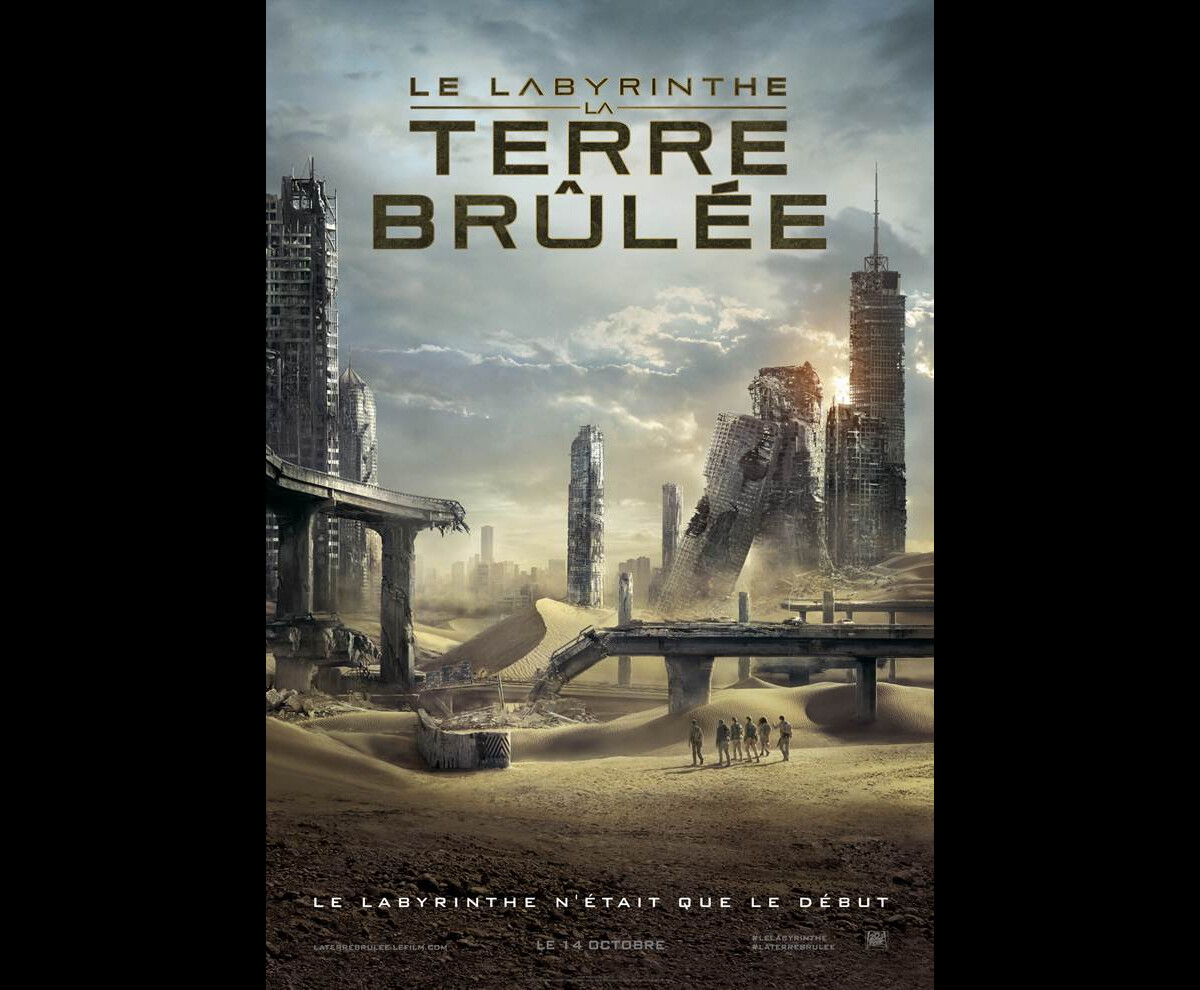 Photo : Le Labyrinthe 2, la Terre brûlée : l'affiche française du film