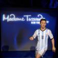  La statue de cire (rat&eacute;e) de Lionel Messi au mus&eacute;e Madame Tussaud de New York, le 20 mai 2015 