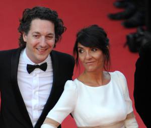 Florence Foresti et Guillaume Galienne sur le tapis rouge du Festival de Cannes 2015 avant la projection du film 'Le Petit Prince', le 22 mai 2015