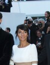 Laurent Lafitte, Florence Foresti et Guillaume Galienne sur le tapis rouge du Festival de Cannes 2015 avant la projection du film 'Le Petit Prince', le 22 mai 2015