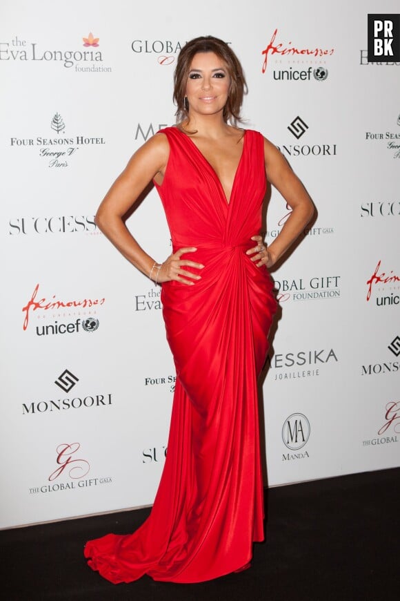 Eva Longoria au Global Gift Gala 2015, le 25 mai 2015