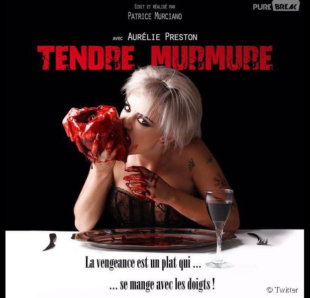 Aur&eacute;lie (Les Marseillais en Tha&iuml;lande) : l'affiche sanglante de son film d&eacute;voil&eacute;e