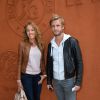 Philippe Lacheau et Elodie Fontan au Village Roland Garros le 3 juin 2015