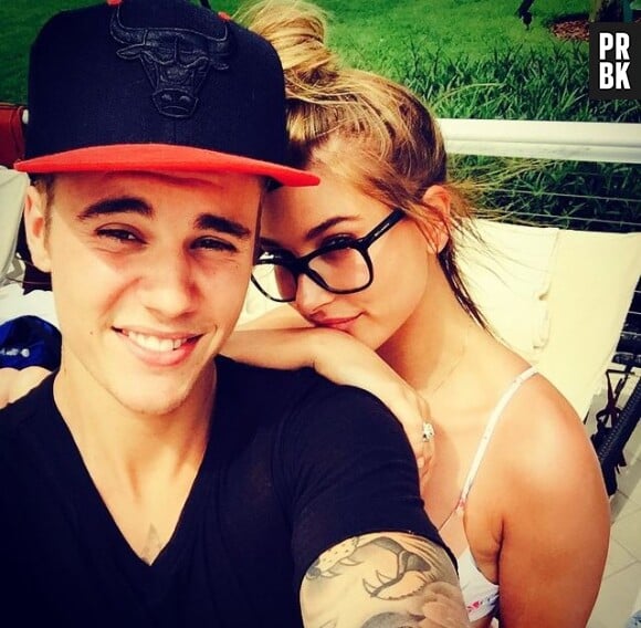 Justin Bieber et Hailey Baldwin complices sur Instagram, le 14 juin 2015