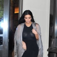 Kim Kardashian sans soutien-gorge : ses tétons exhibés en pleine rue