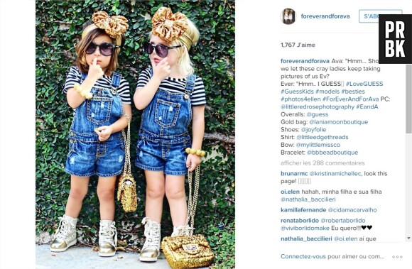 Ava et Everleigh : les bébés mannequins stars d'Instagram qui ont fait craquer Kim Kardashian