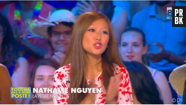 Nathalie Nguyen bizutée par Julien Courbet pour sa première de chroniqueuse dans TPMP