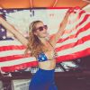 Paris Hilton fête le 4 juillet