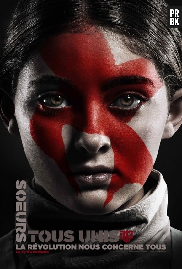 Hunger Games 4 : l'affiche de Prim