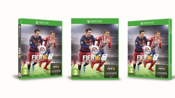 FIFA 16 : Antoine Griezmann rejoint Lionel Messi sur la pochette française du jeu