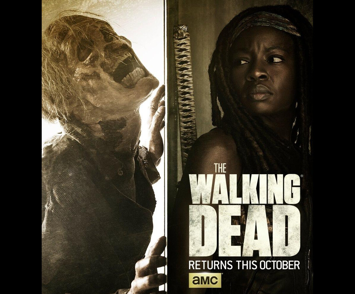 Photo : The Walking Dead saison 6 : Michonne face aux zombies - PureBreak