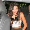 Kendall Jenner très sexy pour la soirée d'anniversaire de Kylie Jenner le 9 août 2015 à Los Angeles