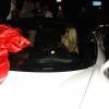 Kylie Jenner dans sa nouvelle Ferrari offerte par Tyga, le 9 août 2015