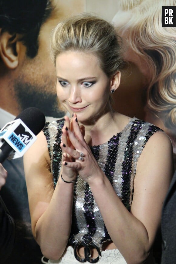Jennifer Lawrence délirante à une AP de Serena
