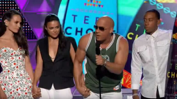 Paul Walker : l'hommage émouvant de Vin Diesel aux Teen Choice Awards 2015