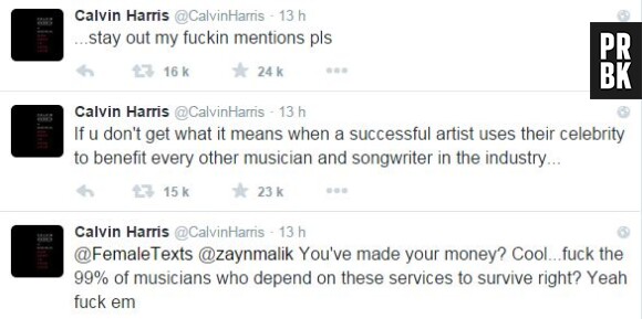 Zayn Malik VS Calvin Harris