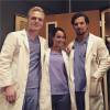 Grey's Anatomy saison 12 : Joe Adler et Giacomo Gianniotti avec Camilla Luddigton