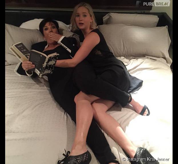 Jennifer Lawrence et Kris Jenner : photo déjantée sur Instagram