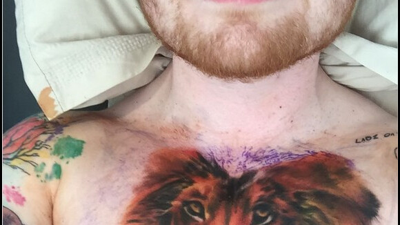 Ed Sheeran : la vérité sur son énorme tatouage de lion
