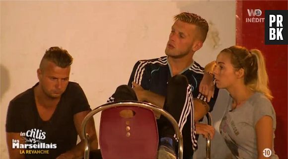 Jordan (Les Ch'tis VS les Marseillais) glisse et se blesse en pleine épreuve