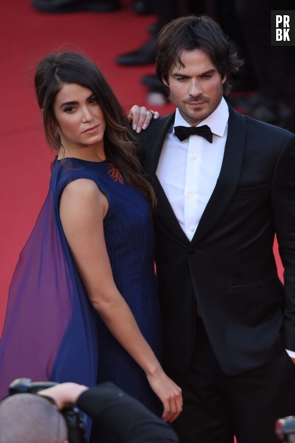 Ian Somerhalder et Nikki Reed : couple glamour au Festival de Cannes, le 20 mai 2015