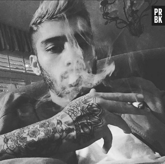 Zayn Malik : une photo de lui en train de fumer un joint sur Instagram ?
