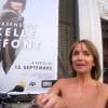 Axelle Laffont fait la promo de son spectacle, nue, dans Le Grand Journal de Canal +, le 15 septembre 2015