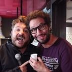 Bruno Guillon paie son café à Camille Combal, Difool et Manu du 6/9 pour la Journée de la paix