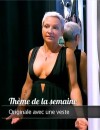 Les Reines du Shopping : Cristina Cordula choquée par le décolleté d'une candidate, le 22 septembre 2015 sur M6