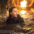Hunger Games 4 : Jennifer Lawrence (Katniss) sur une photo du film