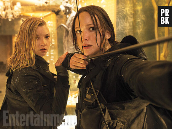 Hunger Games 4 : Jennifer Lawrence et Natalie Dormer sur une photo du film