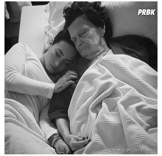 Demi Lovato sur la mort de son grandpère "C