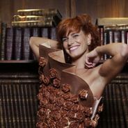 Fauve Hautot : la future jurée de DALS 6 pose en robe en chocolat