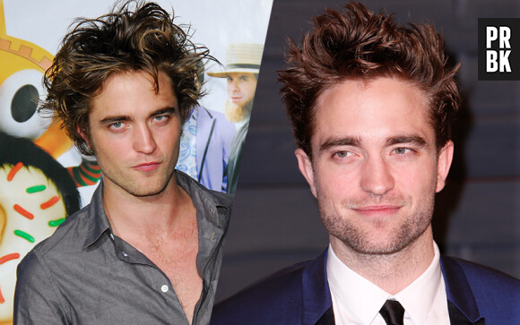 Robert Pattinson en 2008 et aujourd'hui