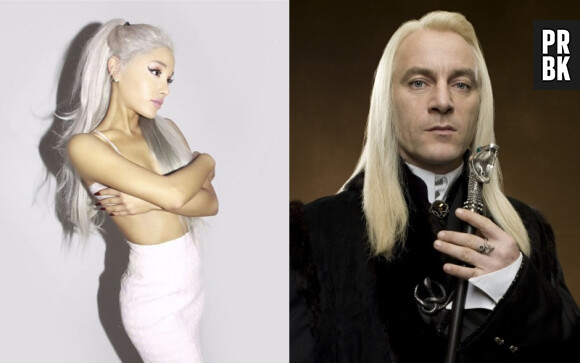Ariana Grande inspirée par Lucius Malfoy d'Harry Potter pour sa nouvelle couleur